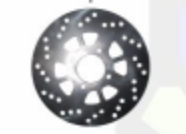 Rear brake disc Mustang