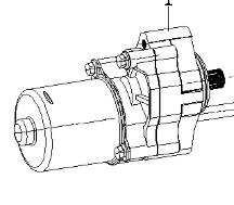 CF50 STARTER MOTOR