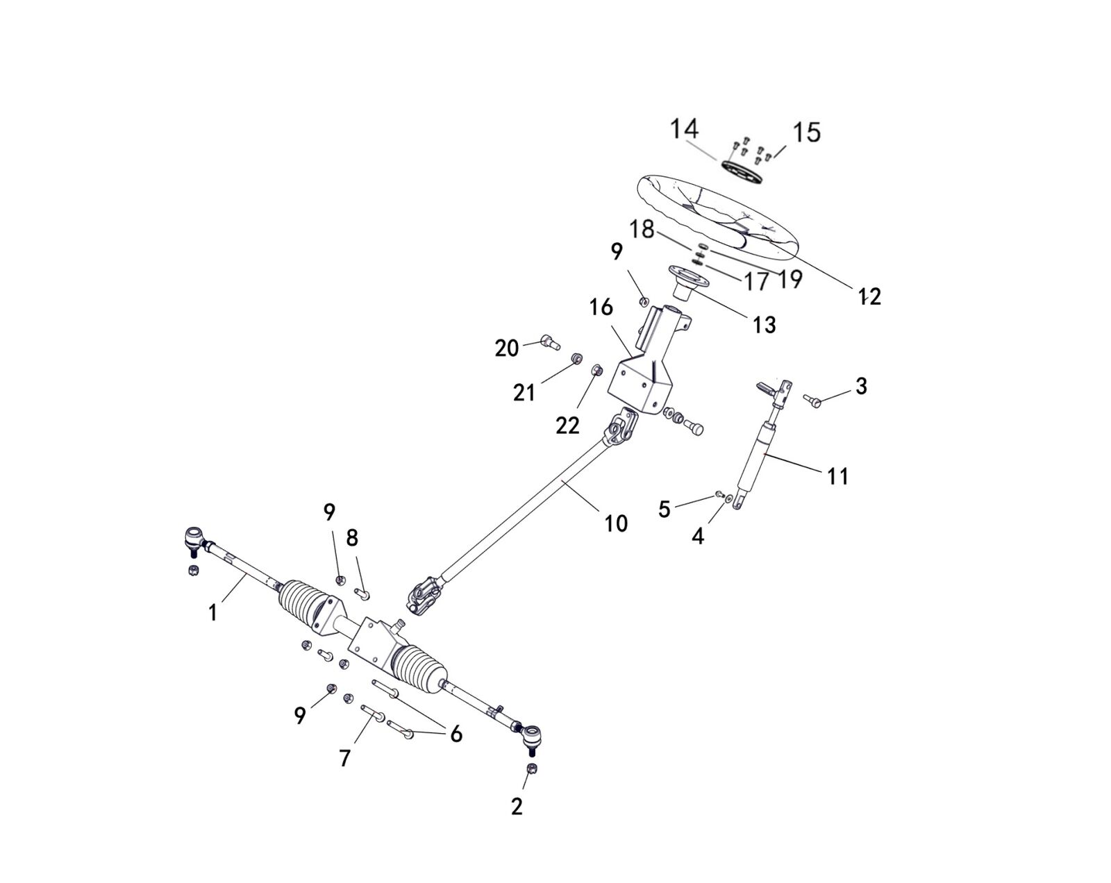 SHOCK ABSORBER REAR