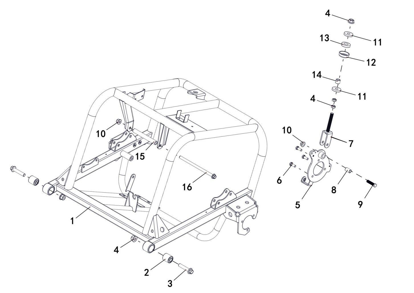 REAR CRADLE WELDING