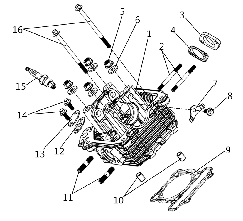  Cylinder  Head 