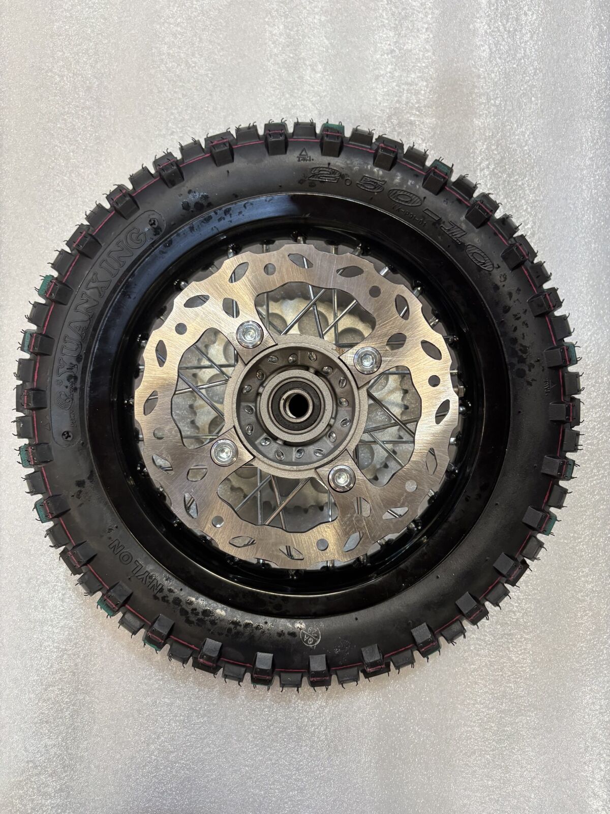 REAR RIM AND HUB (complete)