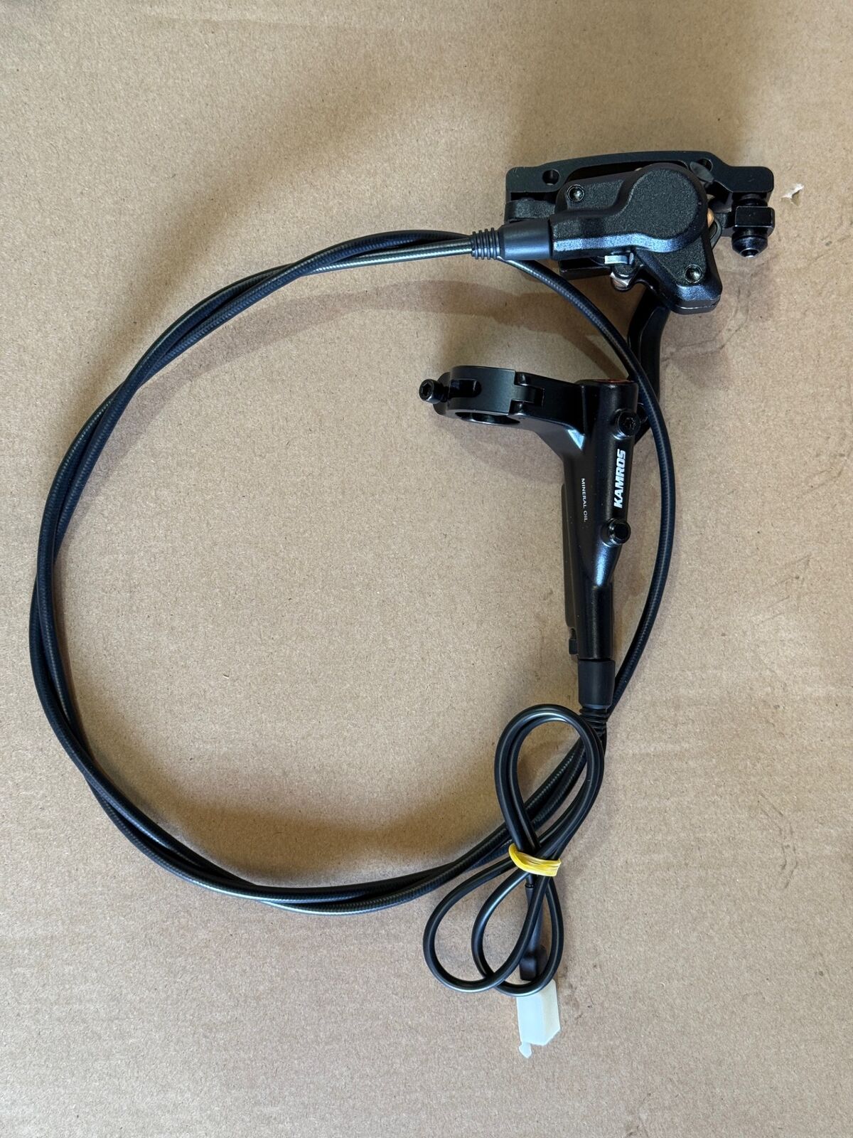 Rear Hydraulic brake assy.(complete with brake lever, pump, hose, caliper)