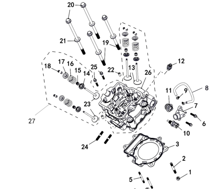 Seal Valve Stem 600GT/550