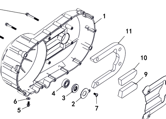 Oil Seal 17X35X5 400GT/600GT