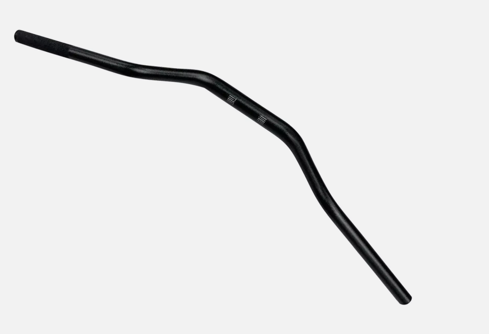 Steel handlebar tapered