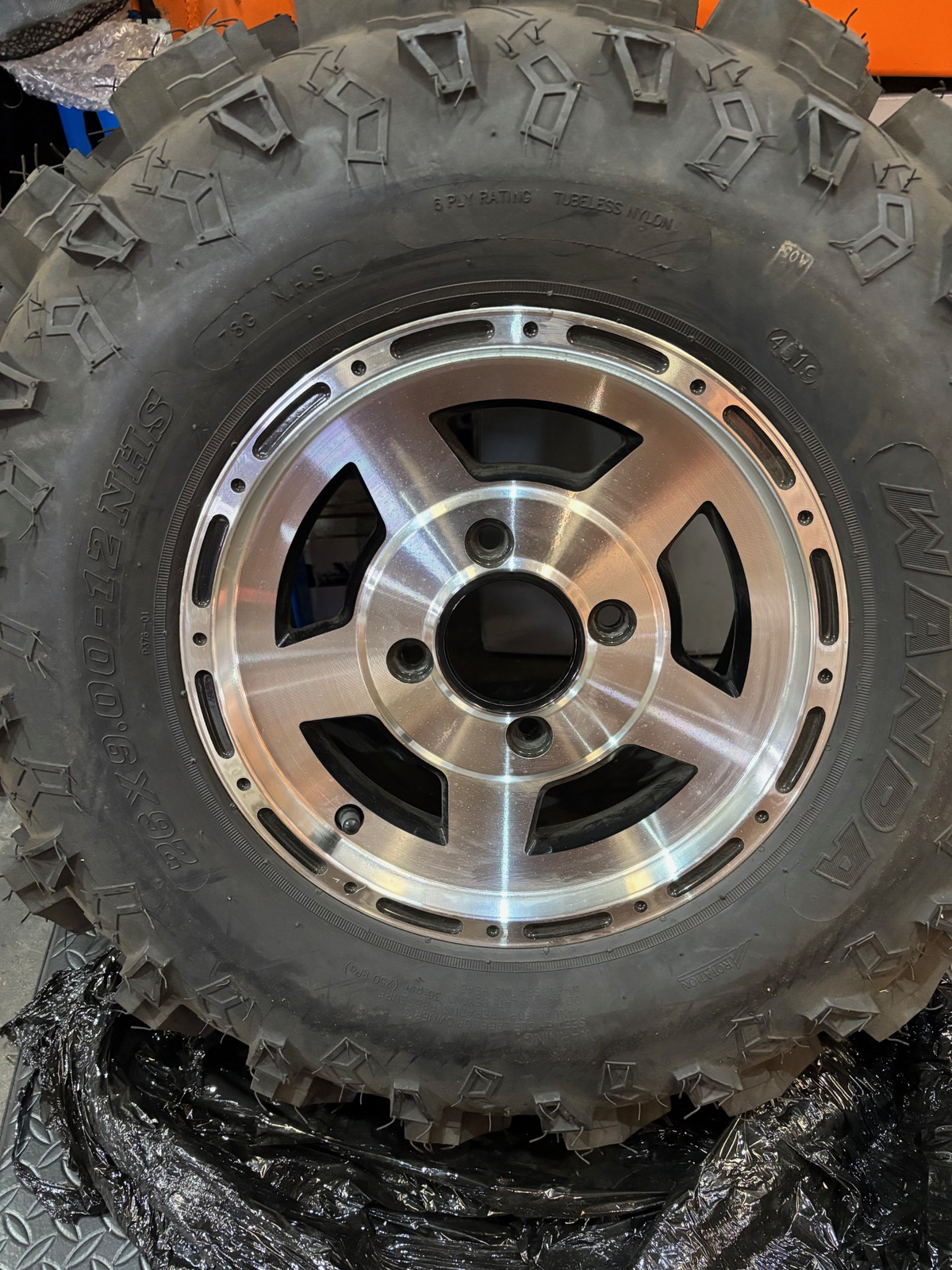 Territory front Rim and Tyre