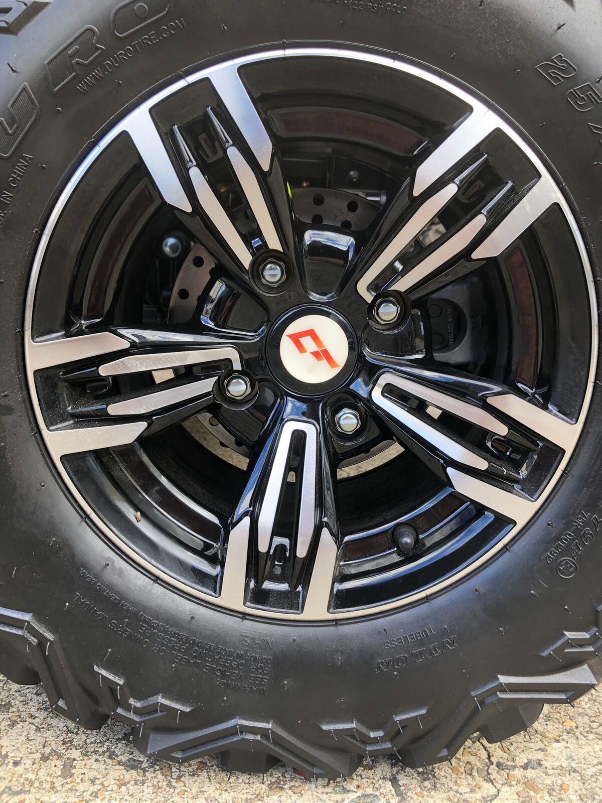 REAR WHEEL (RIM) 25X10-12 600GT - 550 / 570 / 400GT