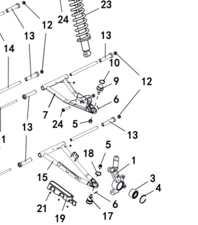 Ball Joint, Front Upper 