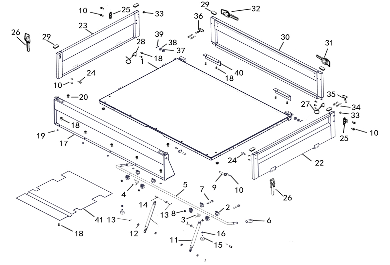 Options (Removable iron cargo tank assembly)