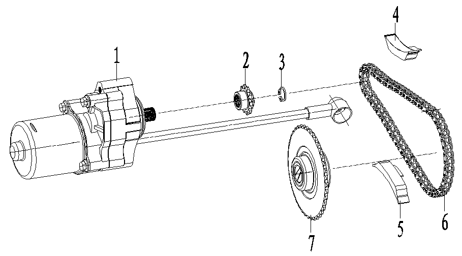 ELECTRIC STARTING MECHANISM
