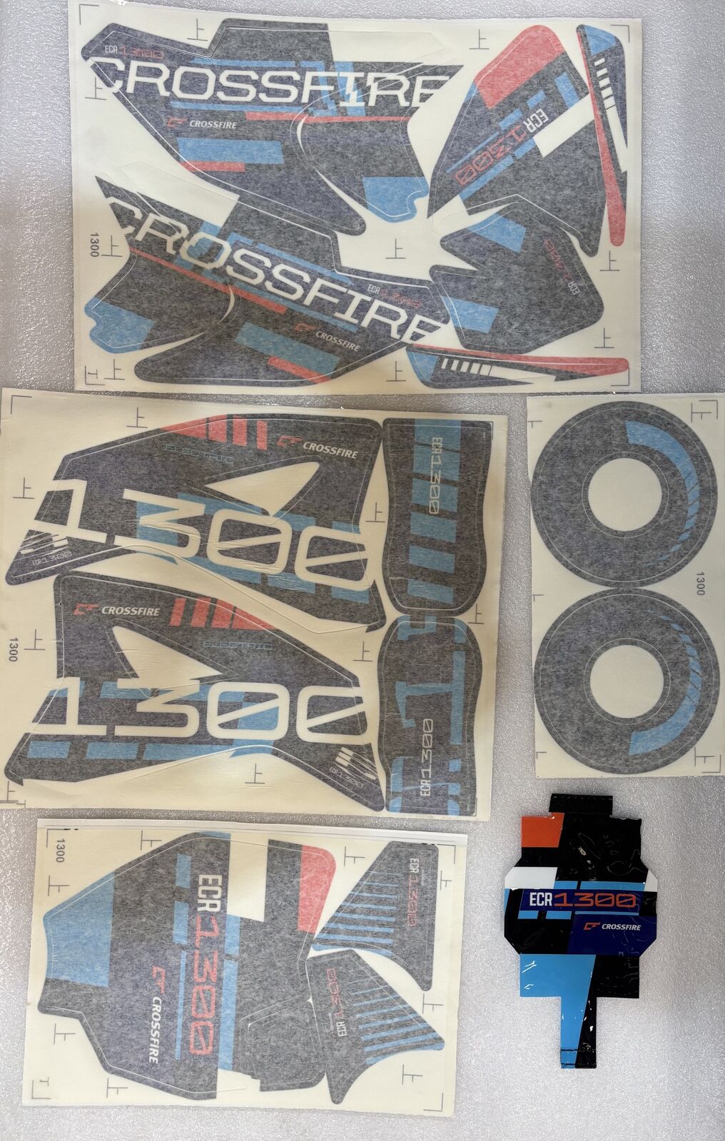 ECR 1300 STICKER KIT
