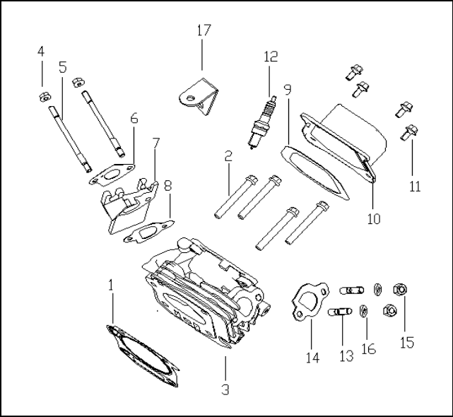 2 CYLINDER HEAD ASSY