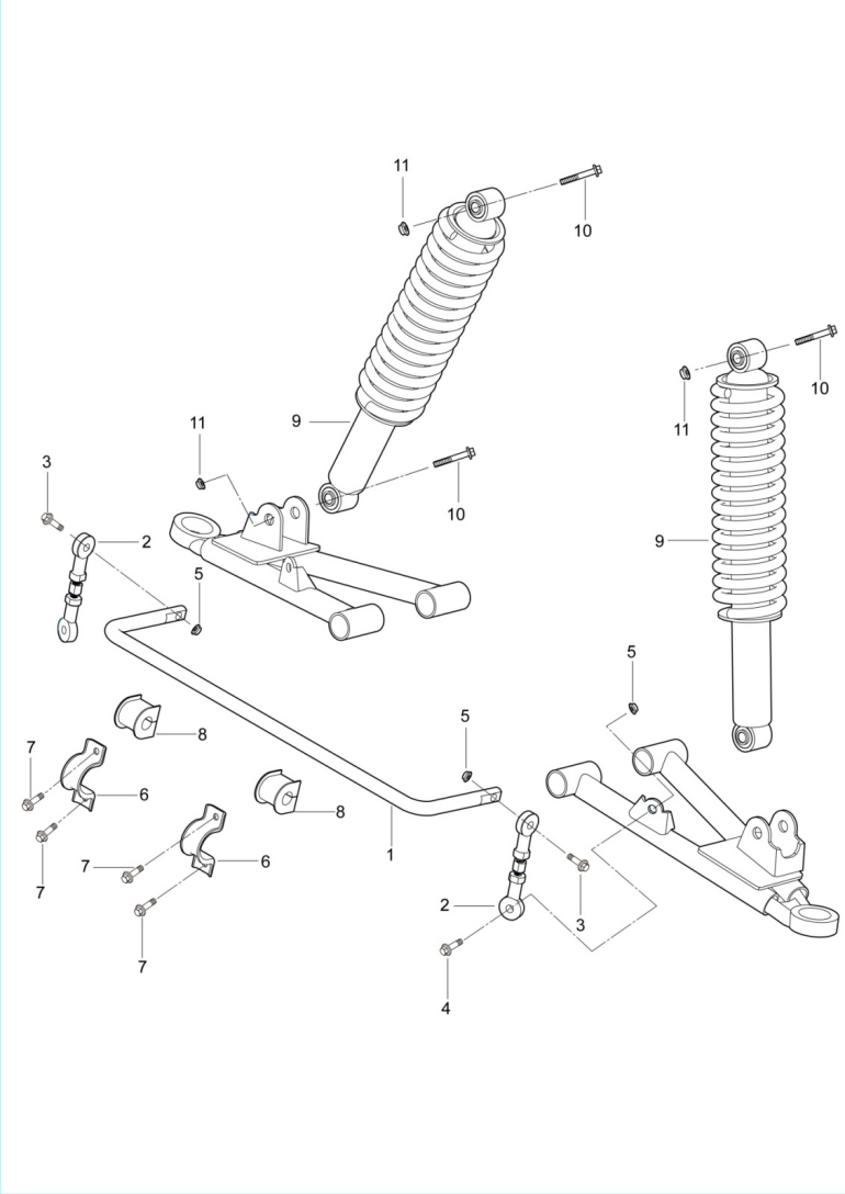 10 Front Swing Arm