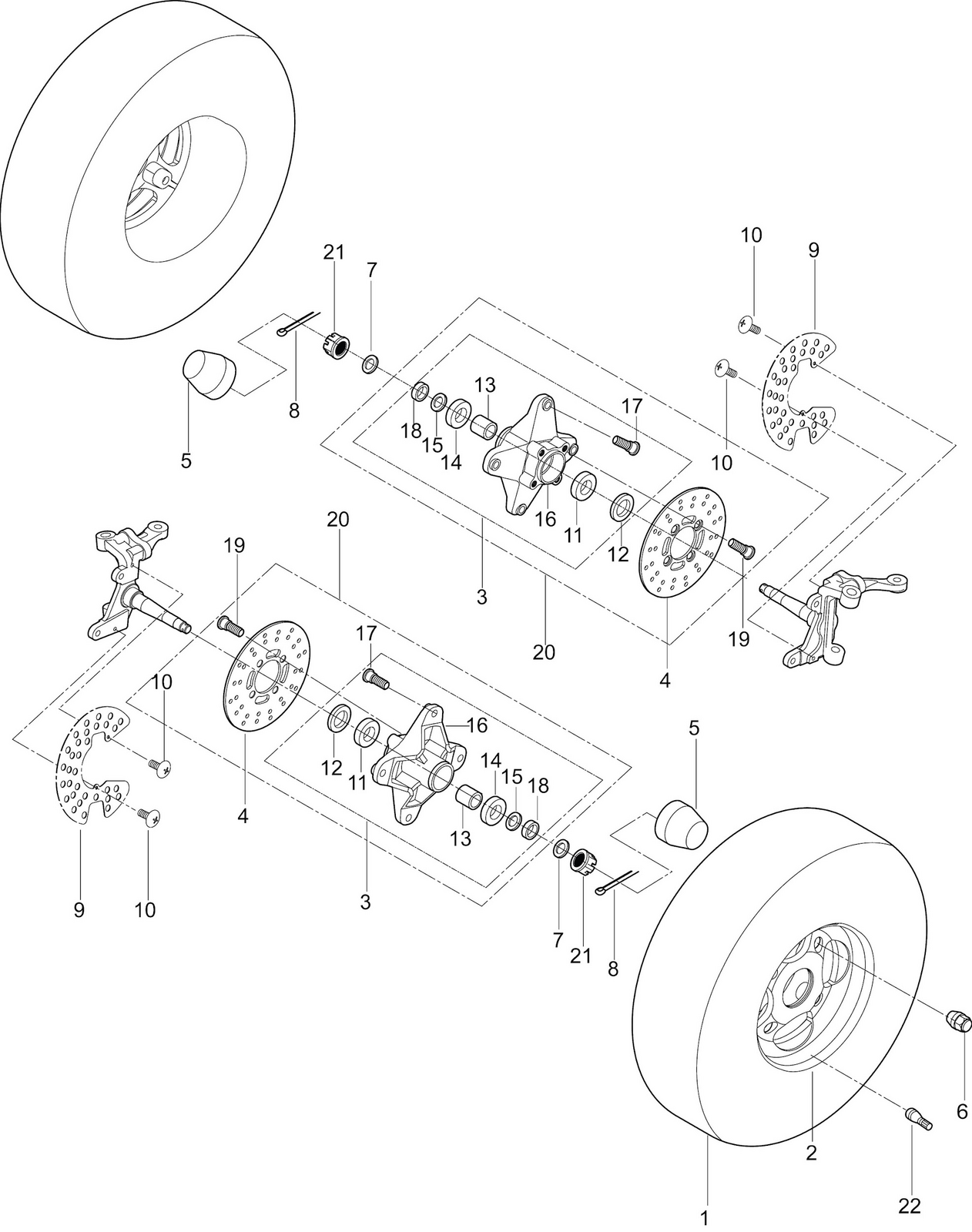 14 Front Wheels