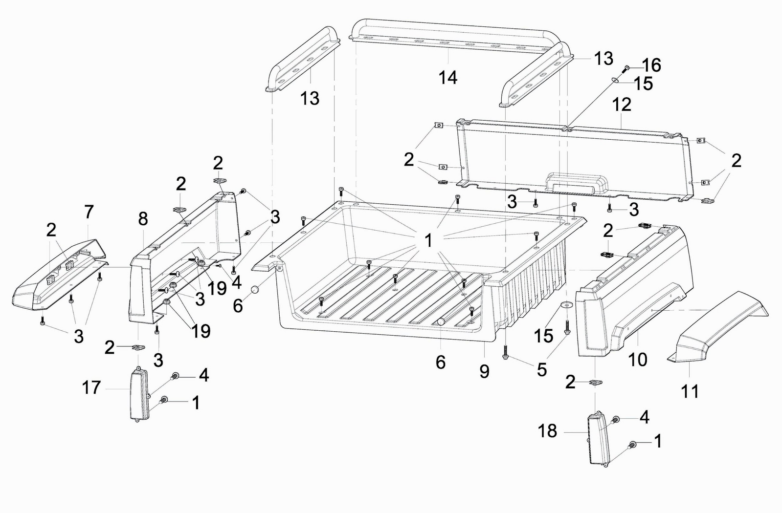 21 Rear Box Parts