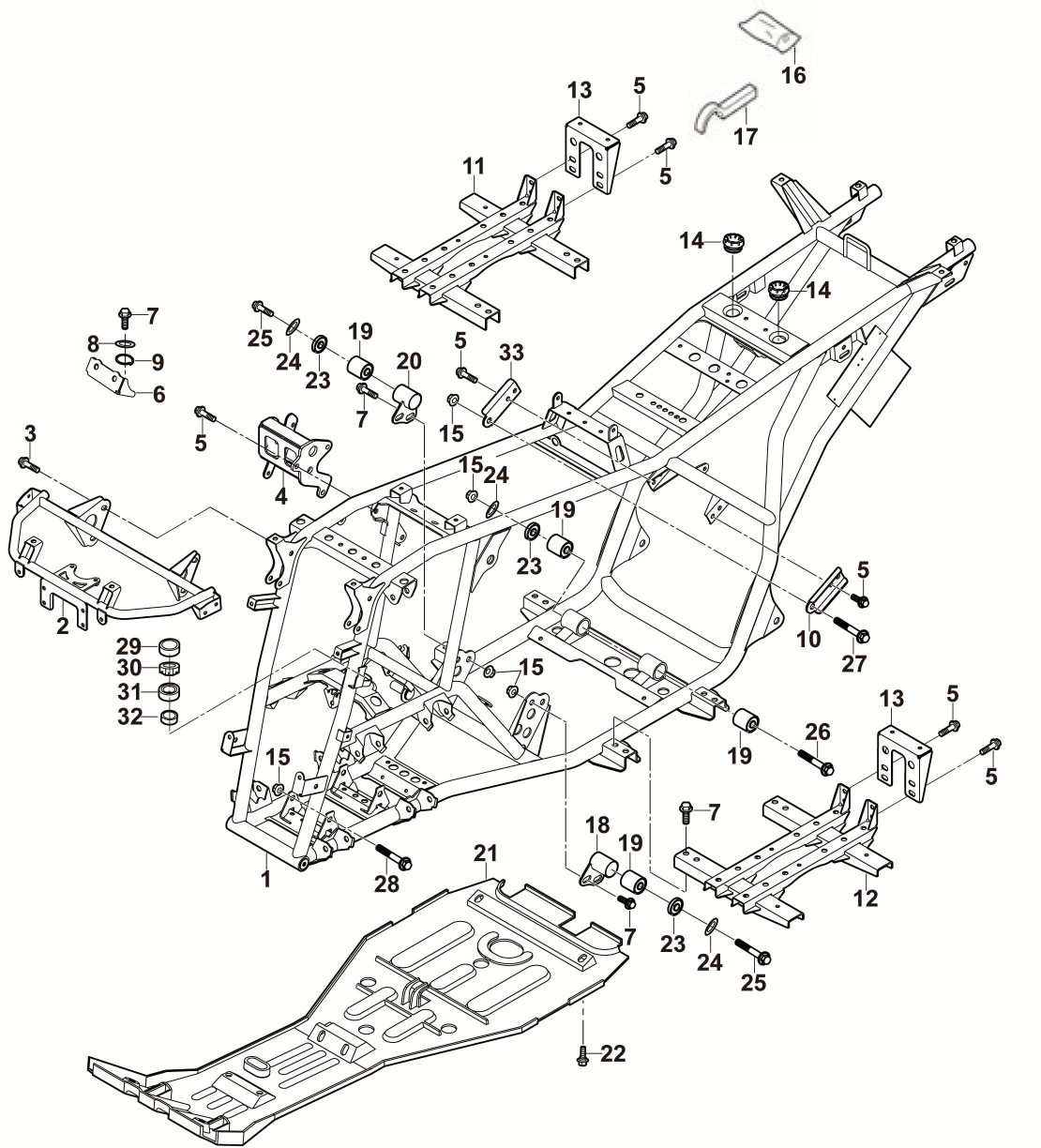 1 FRAME PARTS