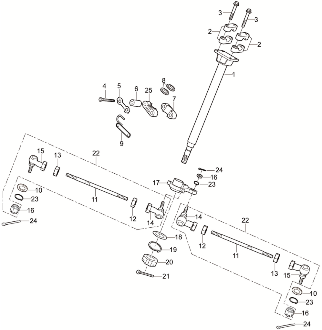 6 STEERING STEM