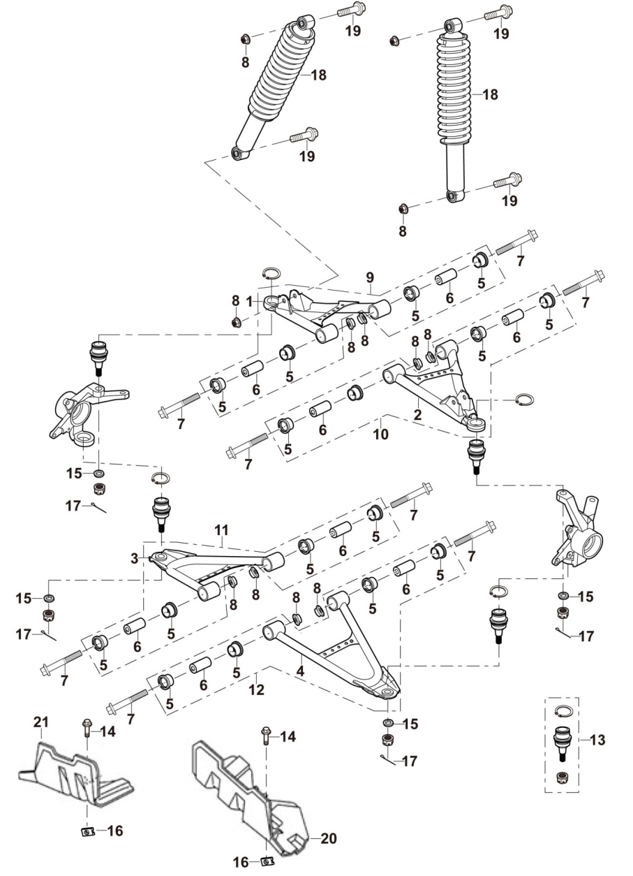 9 FRONT SUSPENSION