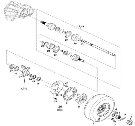 11 FRONT TRANSMISSION