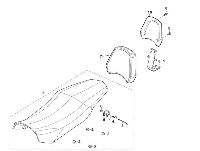 22 SEAT CUSHION