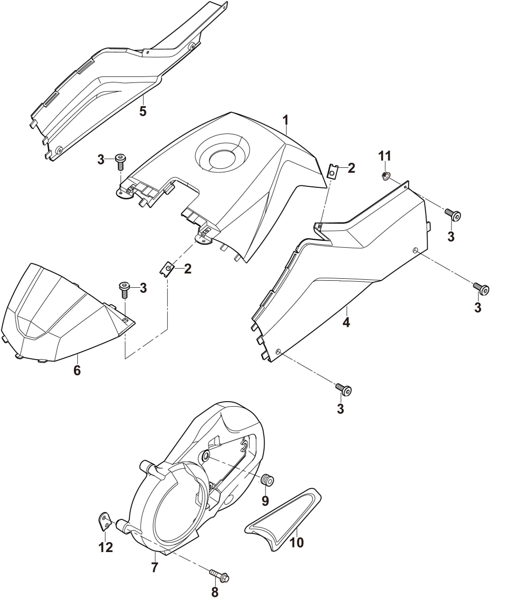 23 FUEL TANK COVER