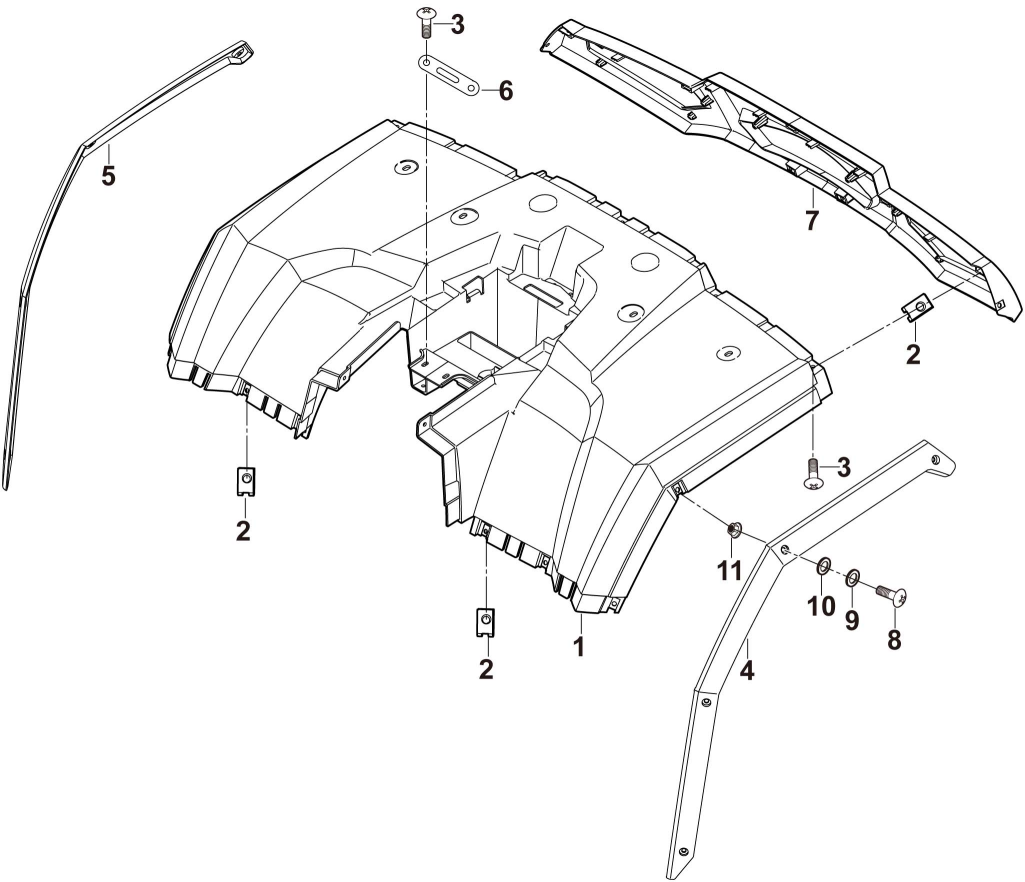 26 REAR BODY PLASTICS