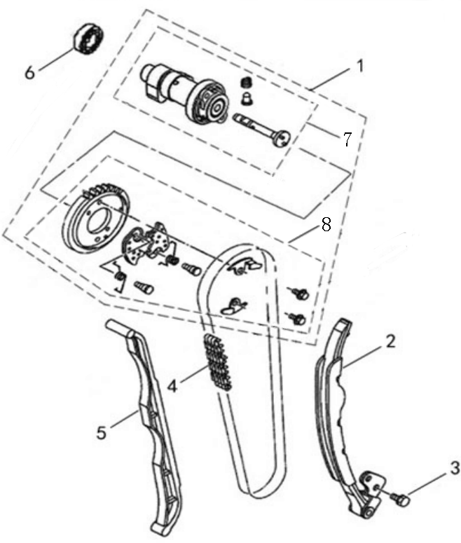 6 CAMSHAFT CHAIN