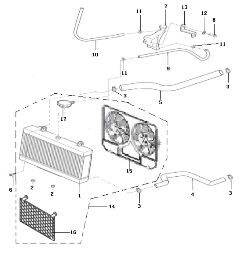 3 RADIATOR PART