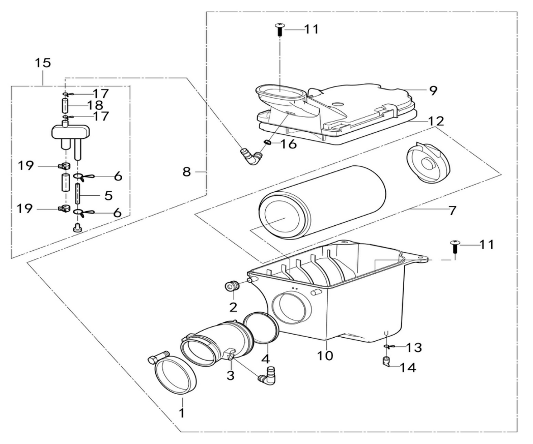 7 AIR FILTER PART