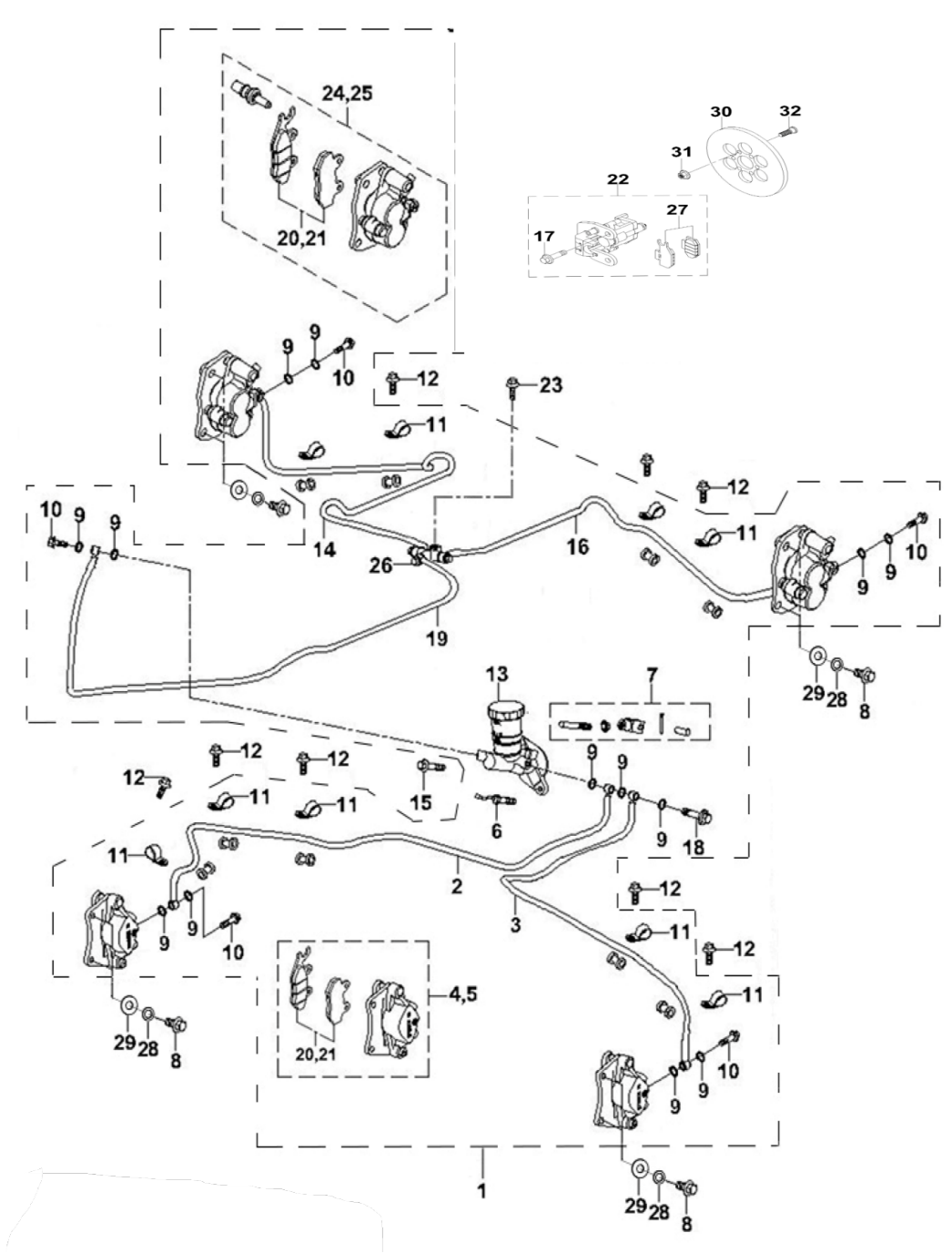 25 DISC BRAKE
