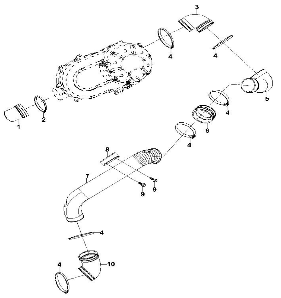 30 CLUTCH Pipe