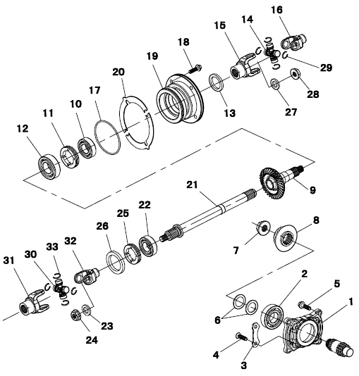 11 MIDDLE DRIVE GEAR