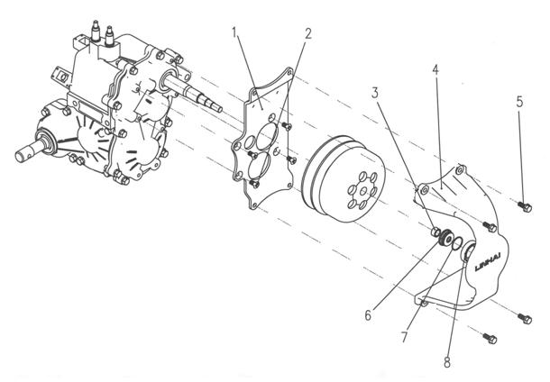 36 HIGH-POWER CLUTCH STAND ASSY