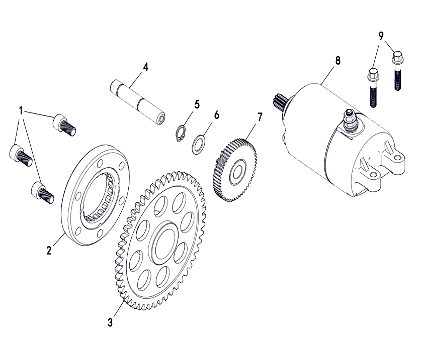 12 ELECTRIC STARTER