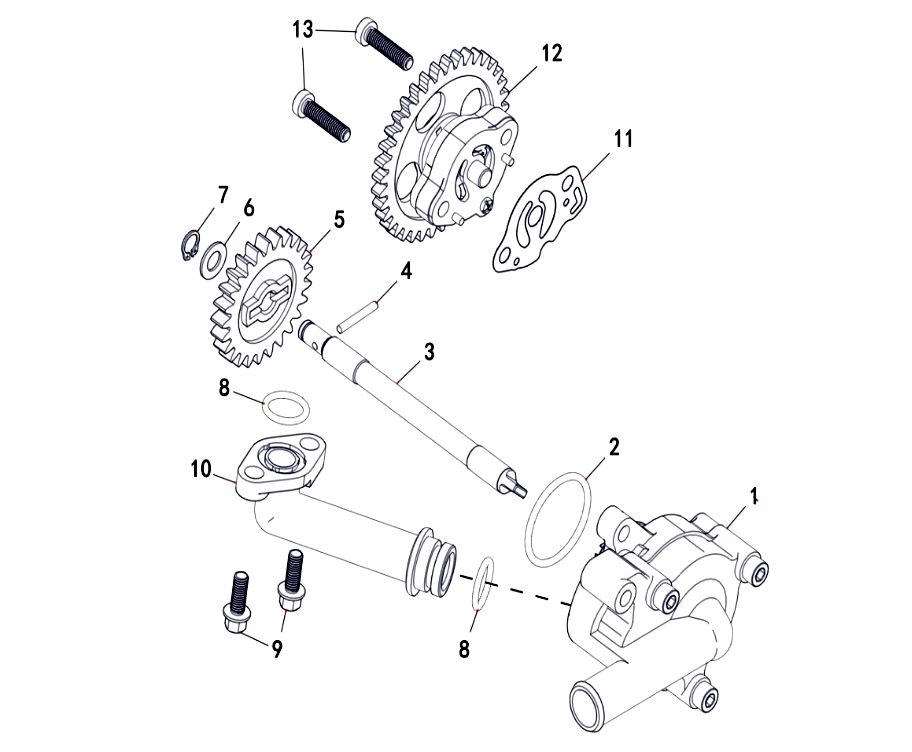 17 Oil Pump &amp; Water Pump