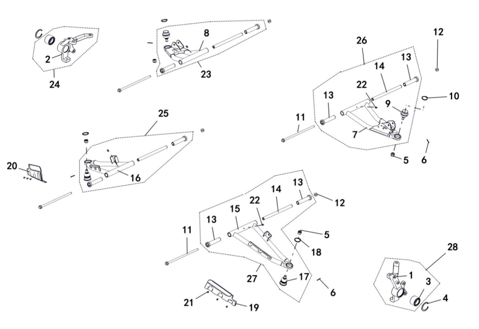 6 SHOCK ABSORBER FRONT
