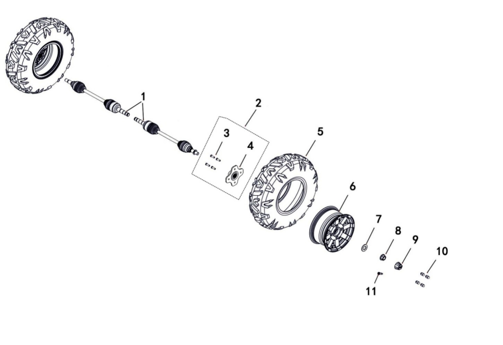9 WHEEL REAR