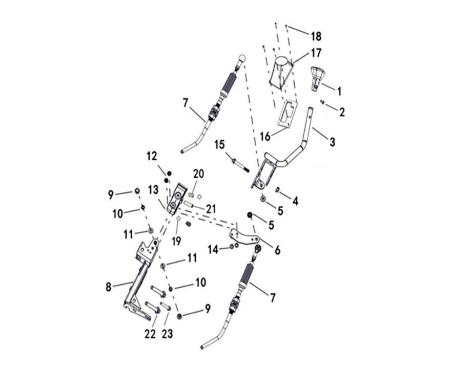 10 SHIFT ROD