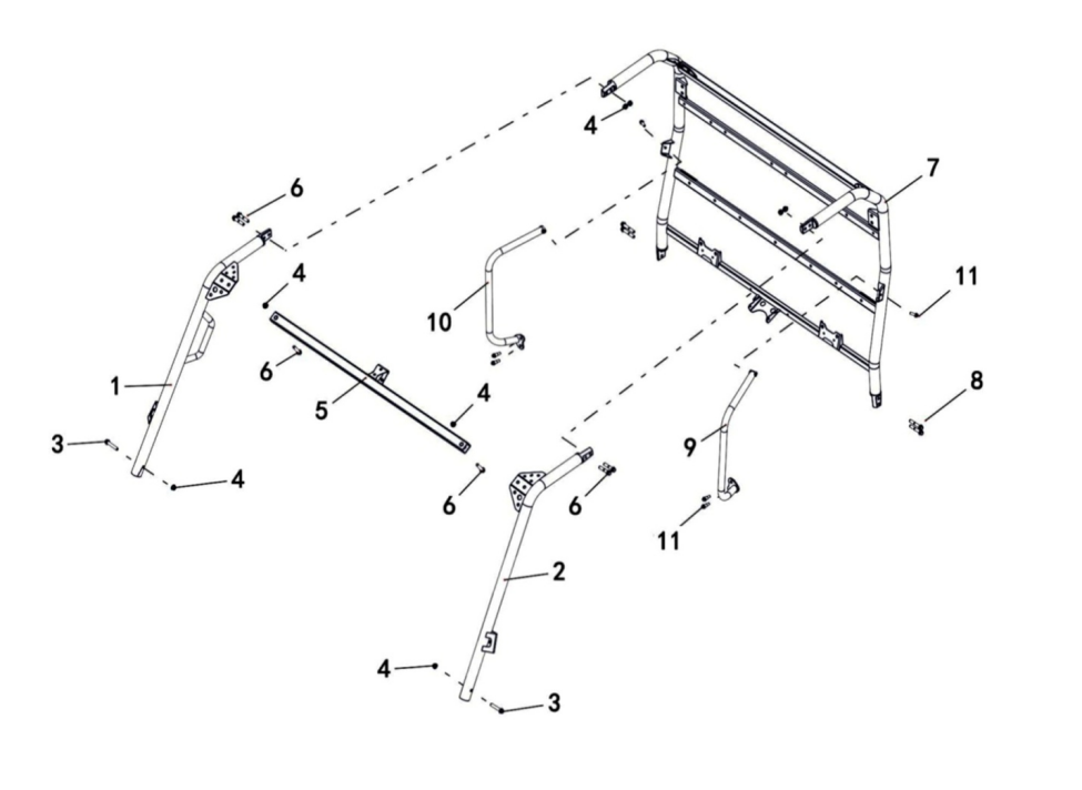 11 Frame Roof