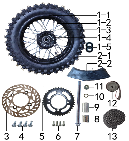 10 Wheel Rear