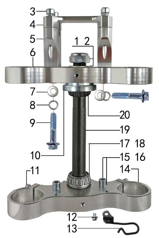 3 TRIPLE CLAMP SYSTEM
