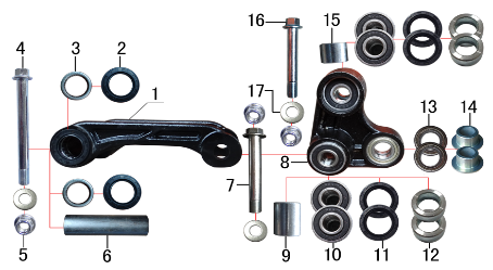 6 REAR LINKAGE SYSTEM