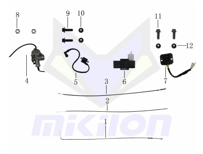 4 CARBURATOR PARTS