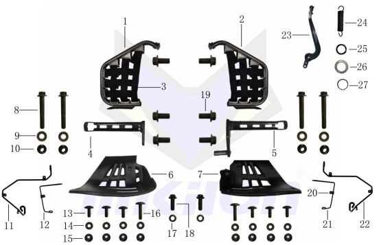 14 REAR BRAKE