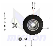 21 REAR TIRE