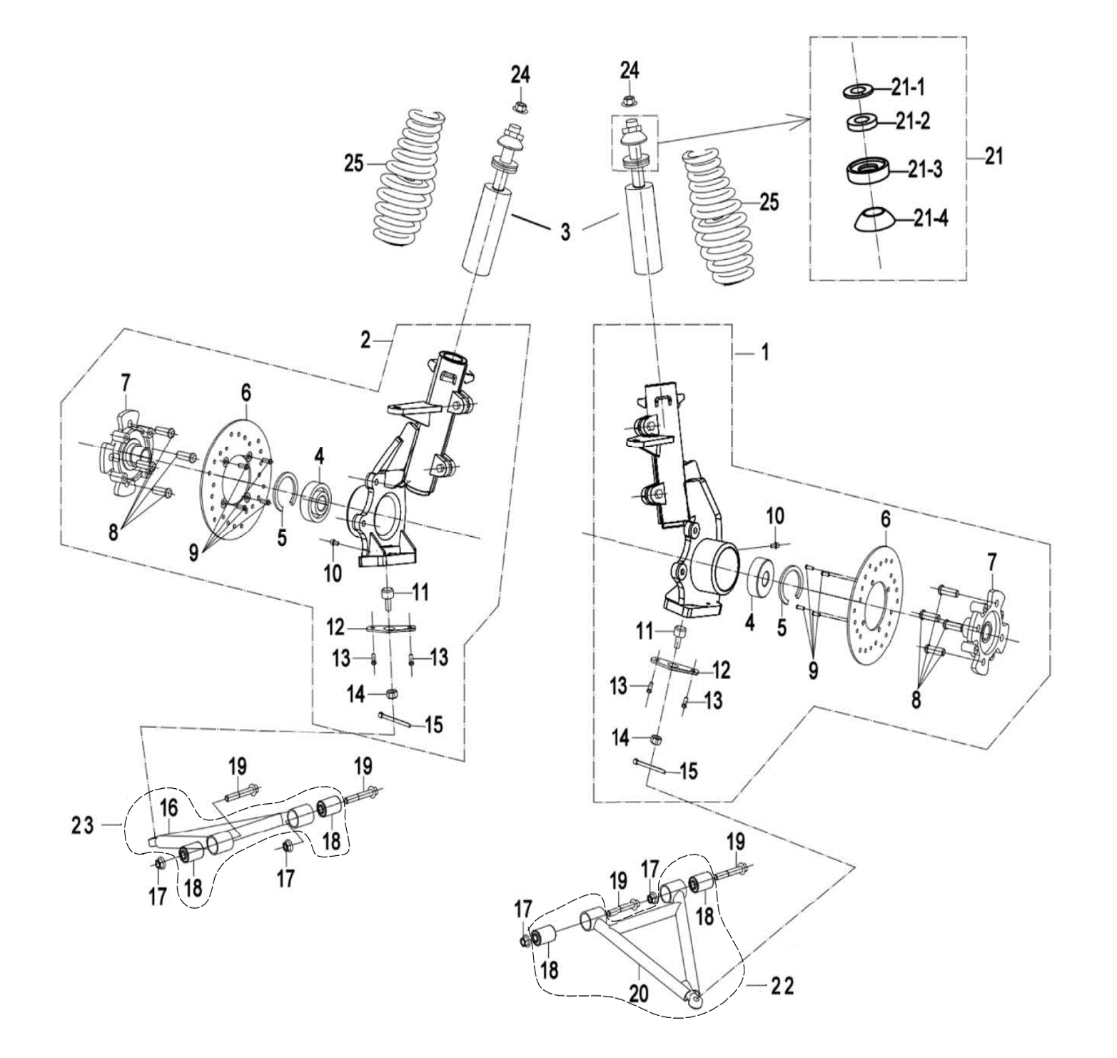 10 FRONT SUSPENSION SYSTEM
