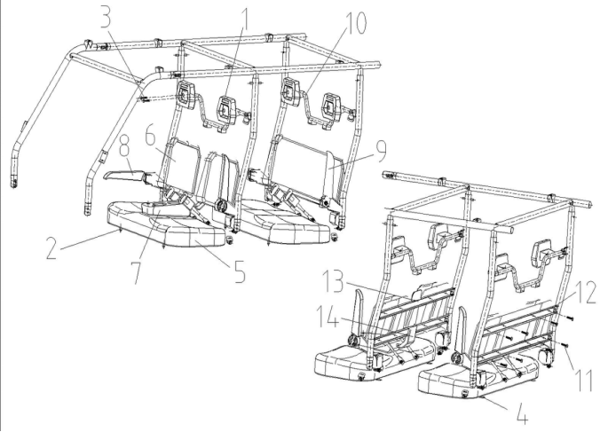 17 SEAT ASSY