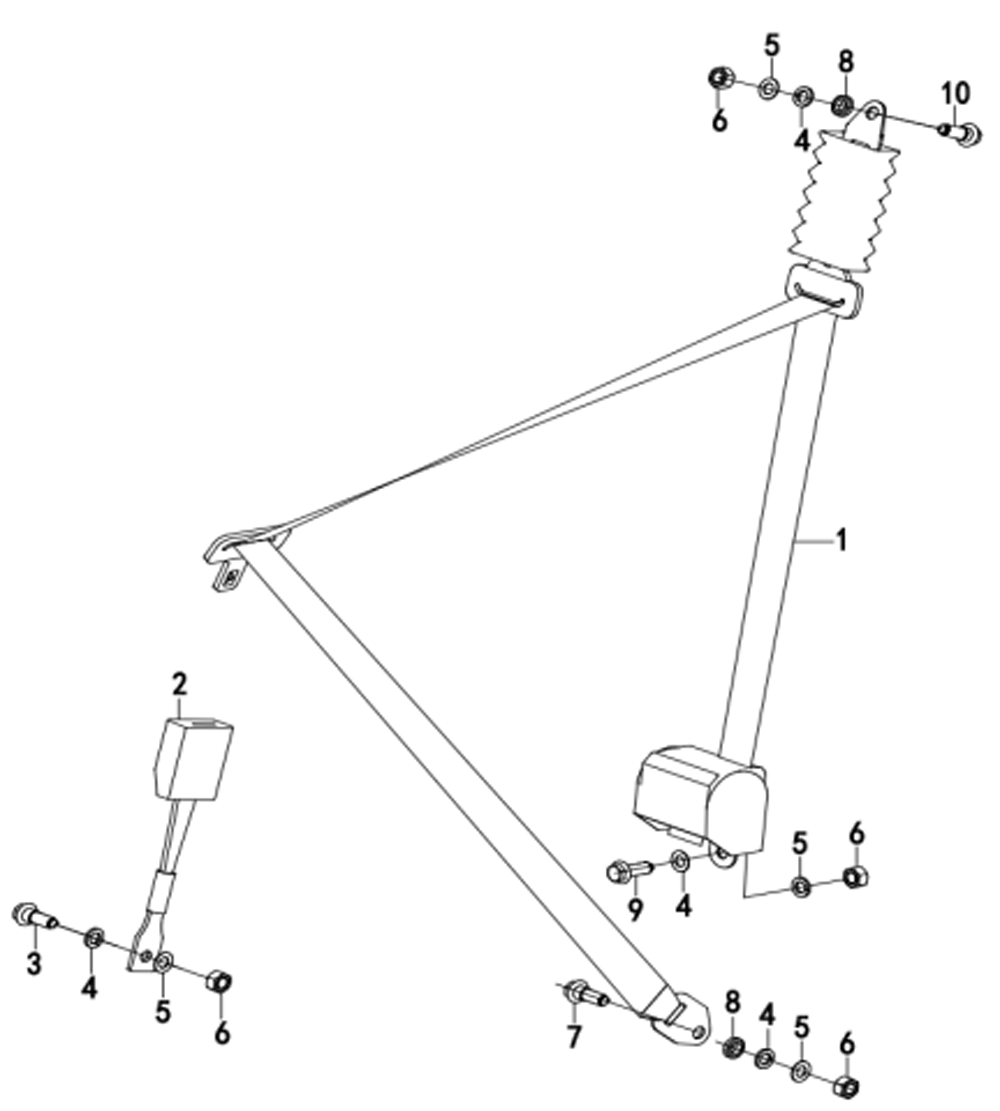 23 SEAT SAFTY BELT