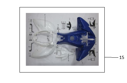 rover125 plastics complete